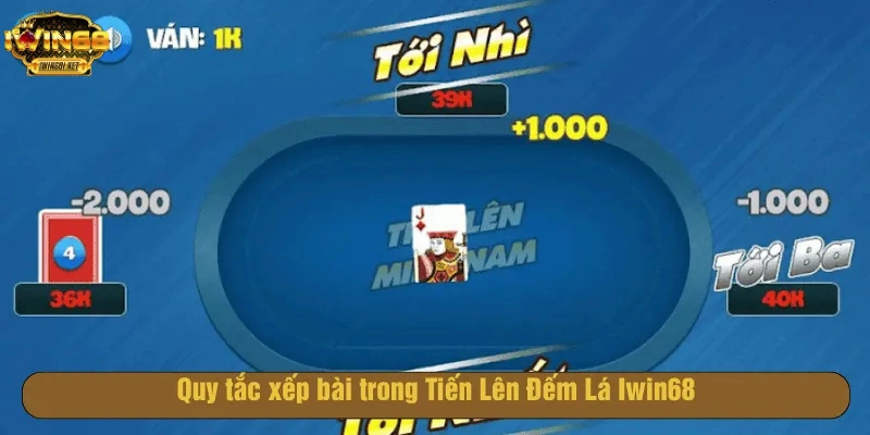 Quy tắc xếp bài trong Tiến Lên Đếm Lá Iwin68