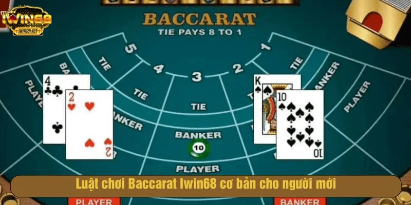 Luật chơi Baccarat Iwin68 cơ bản cho người mới