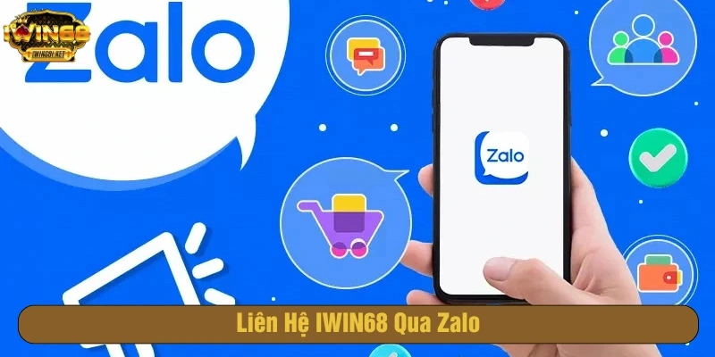 IWIN68 hỗ trợ qua Zalo